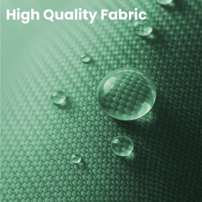 15ft Steel Navy No Tilt Market Patio Umbrella without Base