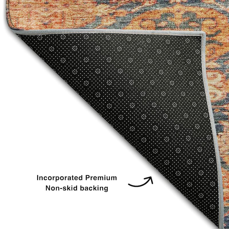 Premium Washable Super Soft Vintage Farmhouse Mayfield Rug