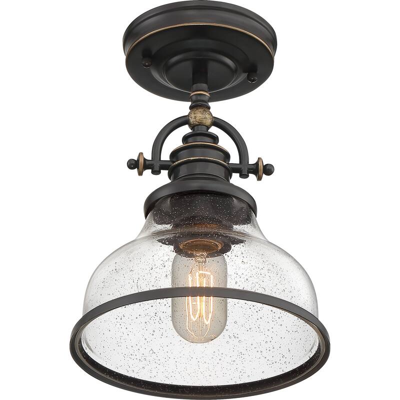 Grant 1-Light Mini Pendant in Palladian Bronze