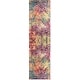 preview thumbnail 44 of 106, SAFAVIEH Monaco Shiloh Boho Abstract Modern Watercolor Area Rug 2'2" x 10' Runner - Pink/Multi - Runner