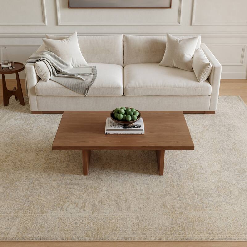 Nourison Home Sultana Indoor only Beige Persian Area Rug