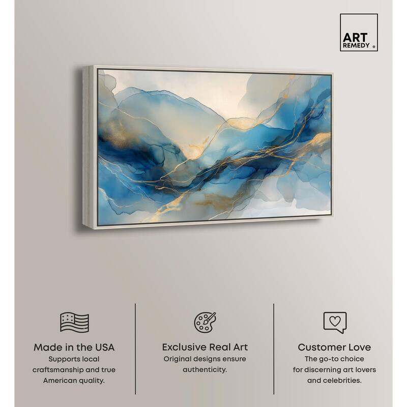 Postmodern Flow II Canvas by Art Remedy