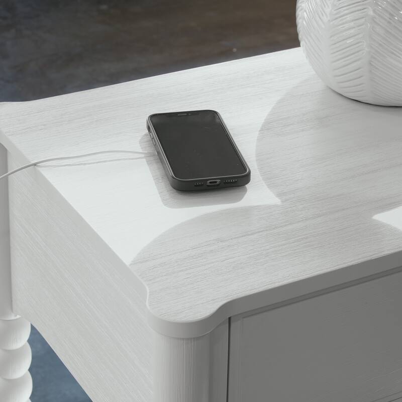 Spindle Single Drawer Night (1-Year Warranty)