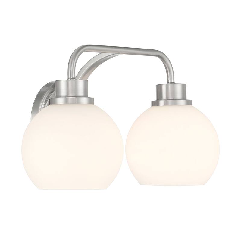 Bellevue SHBF55214 2 Light 16" Wide Vanity Light with Opal Glass