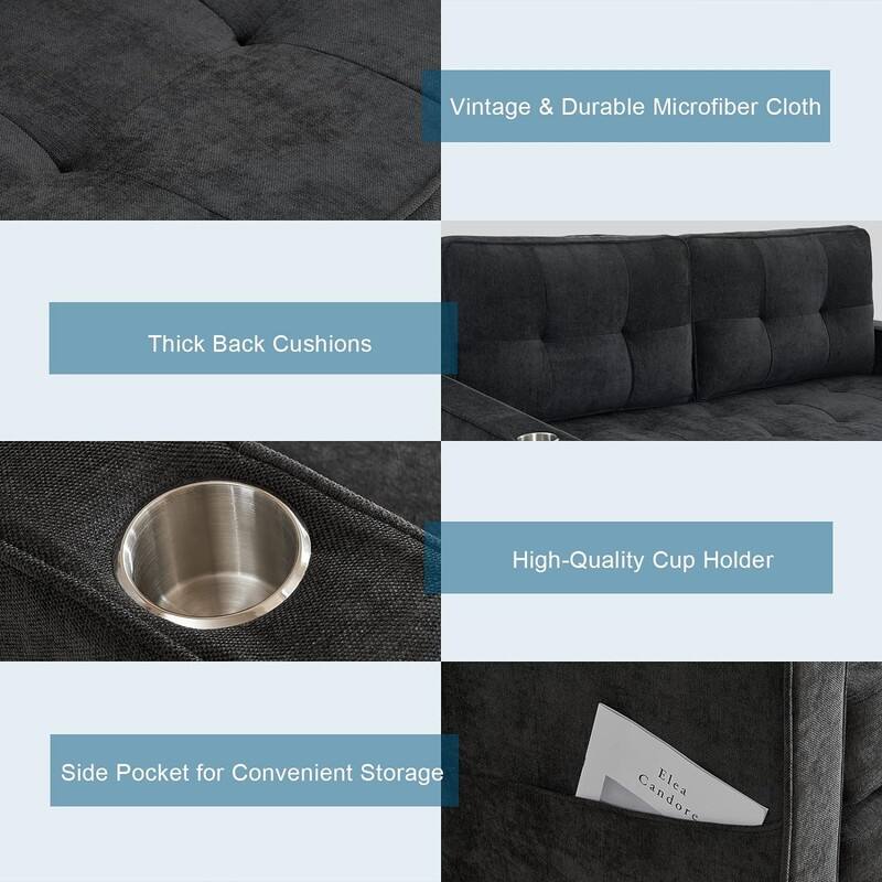 VINGLI Loveseat Sleeper