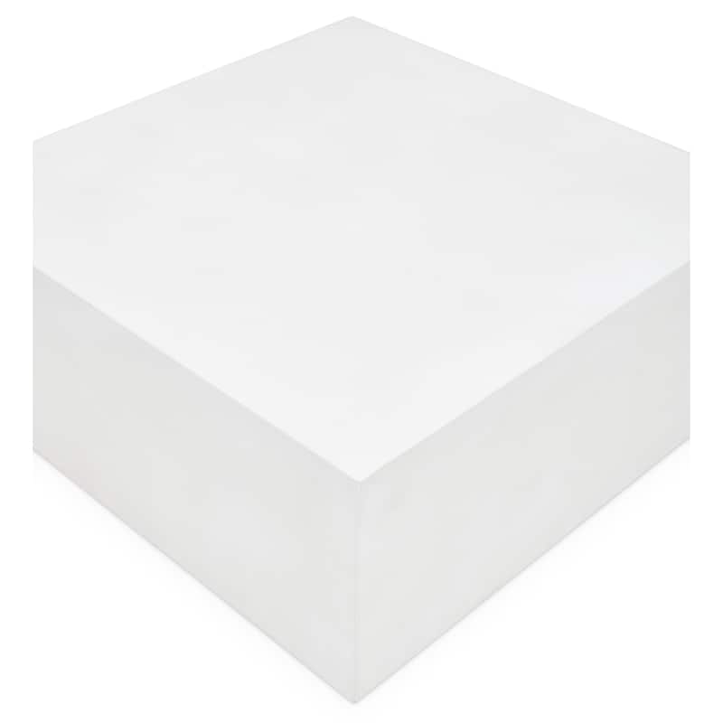 Urbia Bloc 40" Square Concrete Coffee Table