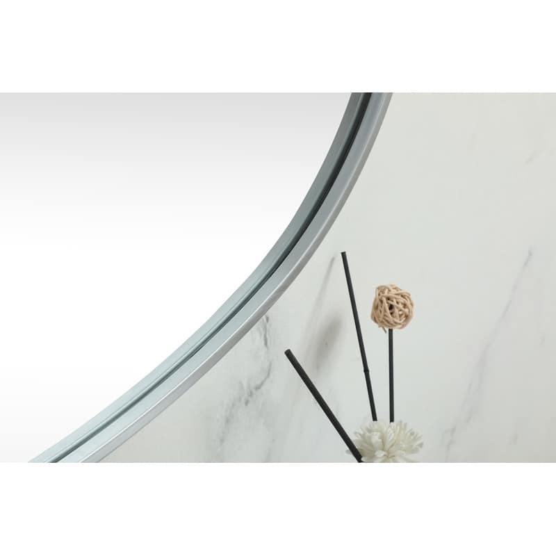 Indigo Home Metal Frame Oval Mirror 30x48 Inch