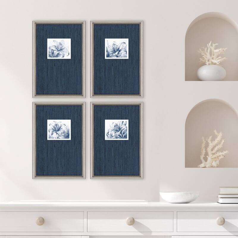 Paragon Lilies Framed Art - Set of 4 - 4-piece Set
