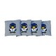 preview thumbnail 1 of 1, Air Force Academy Falcons Tokyodachi Grey Cornhole Bags All-Weather Resin Filled