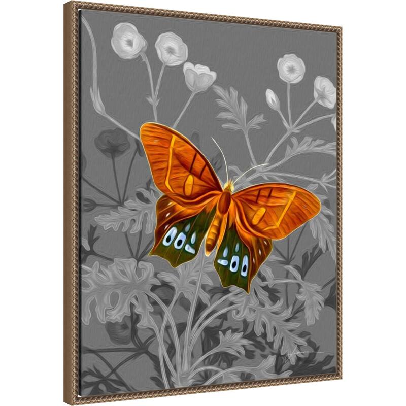 On Display No. 3 by James Burghardt Framed Canvas Wall Art Print