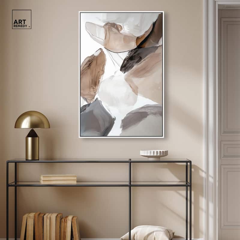 Sedimentary Hues I Canvas by Art Remedy