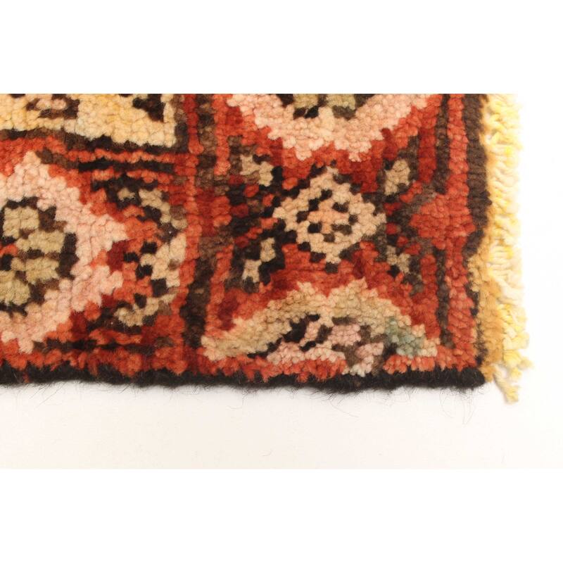 ECARPETGALLERY Hand-knotted Andelz Dark Brown Wool Rug - 4'0 x 6'6