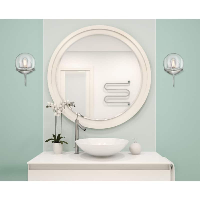 Westinghouse Lighting Marla One-Light Brushed Nickel Indoor Wall Fixture - Brushed Nickel