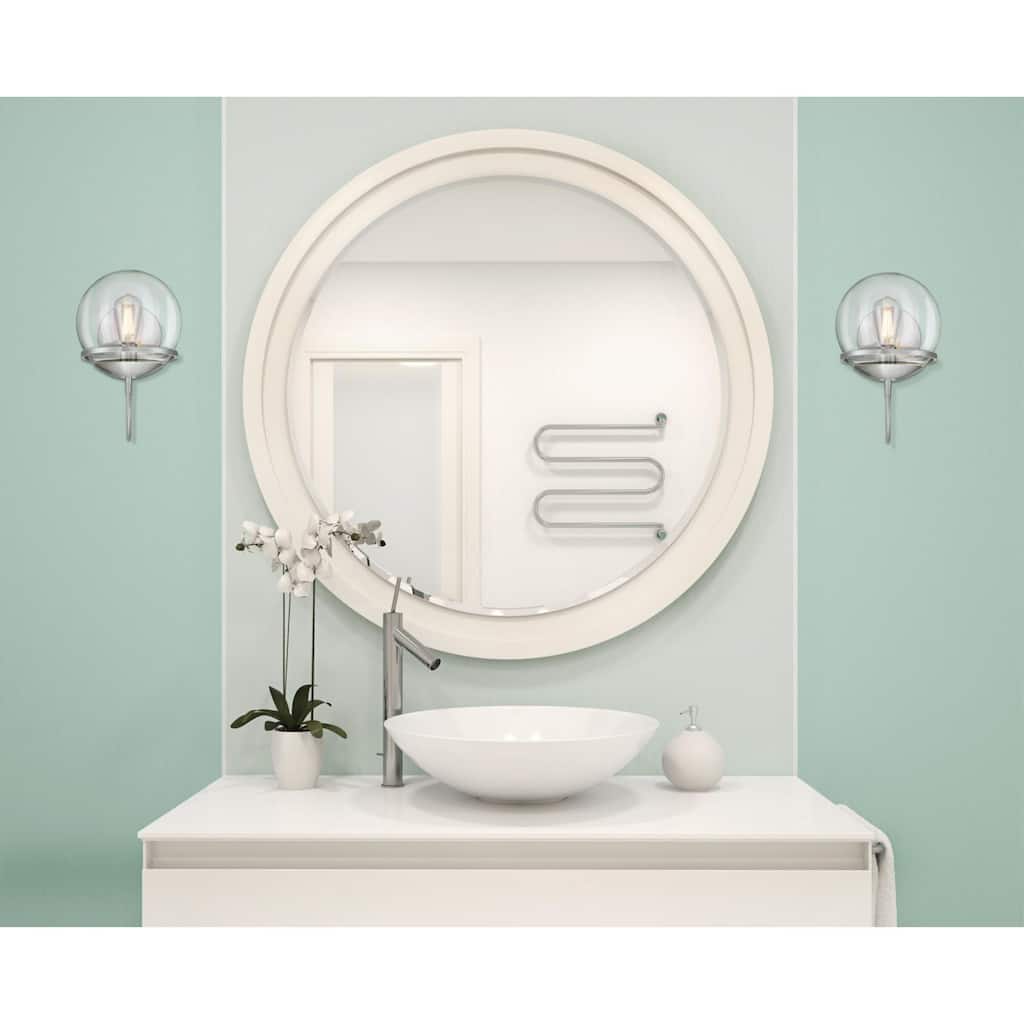 Westinghouse Lighting Marla One-Light Brushed Nickel Indoor Wall Fixture