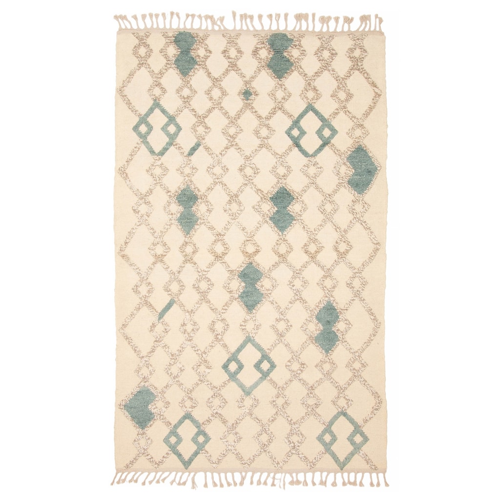 Tangier Cream Rug 5'1" x 8'3" - 5'1 x 8'3