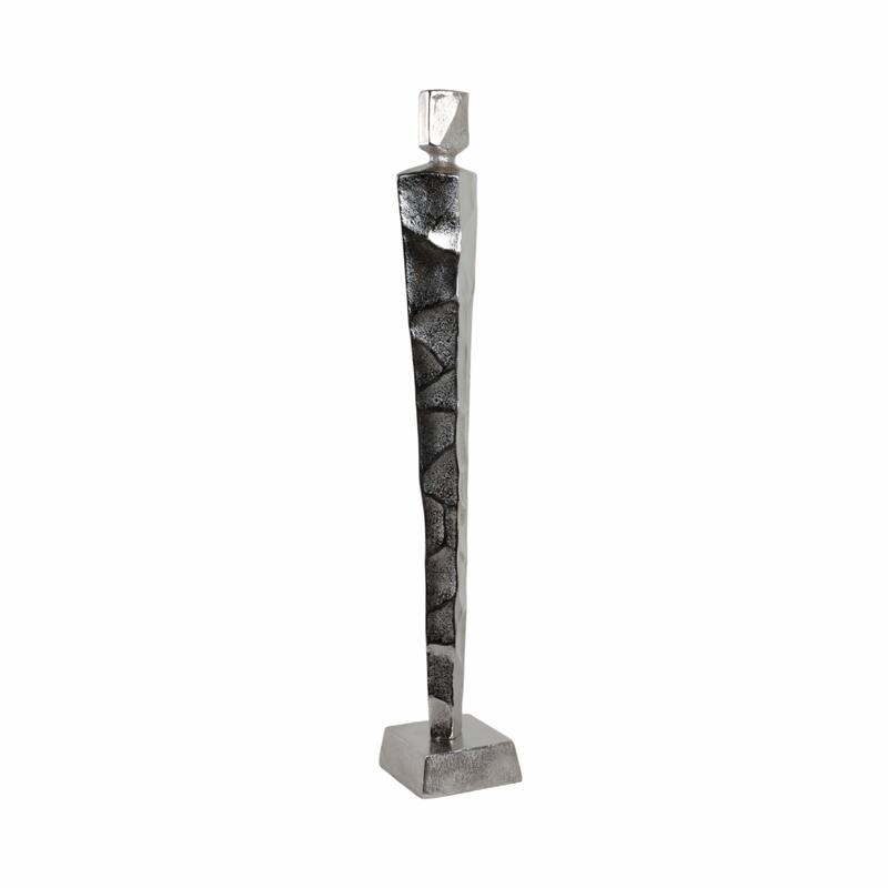 Metal Aluminum Sculpture Decorative Abstract Figure Modern Accent