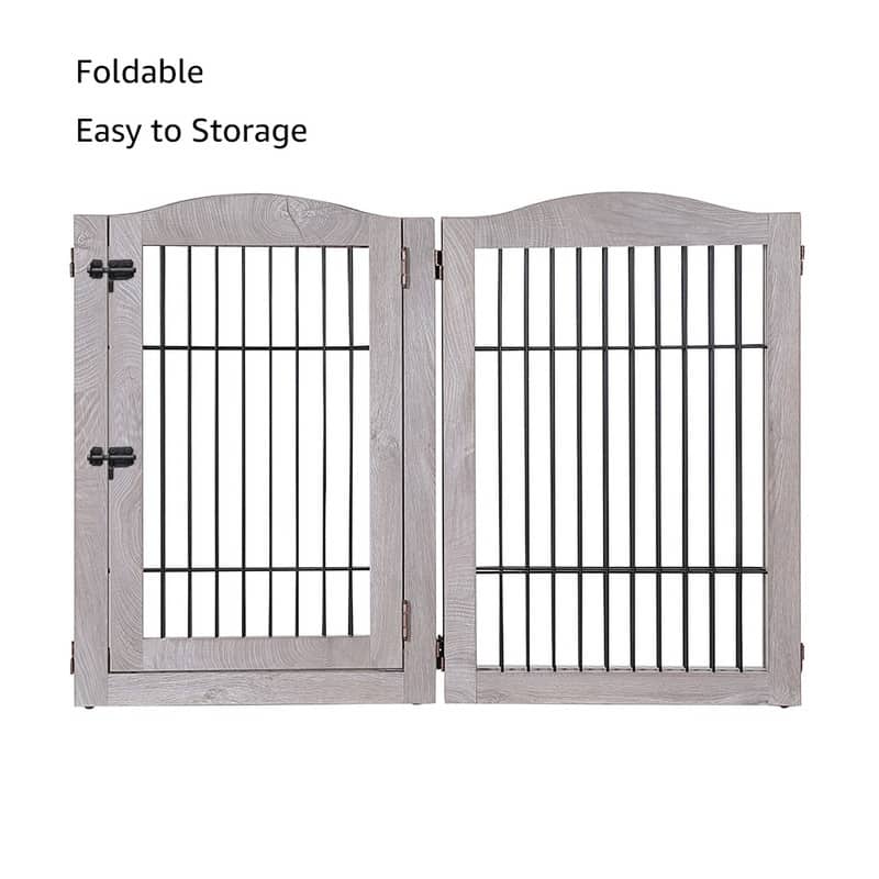 unipaws 132" Extra Wide Dog Gate and Pet Playpen