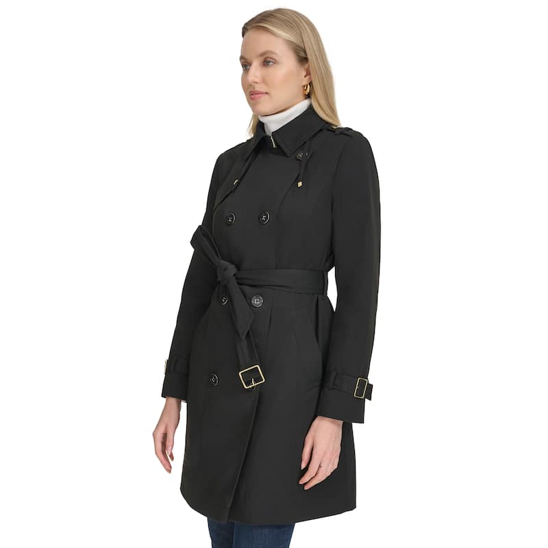 Cole Haan Women's Water Resistant Trench Coat