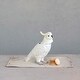preview thumbnail 2 of 2, Ceramic Cockatoo Jar - 8.9"L x 4.4"W x 9.3"H - 8.9"L x 4.4"W x 9.3"H