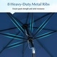 preview thumbnail 13 of 23, Costway 9 FT Patio Umbrella 2-Tier Market Table Umbrella with