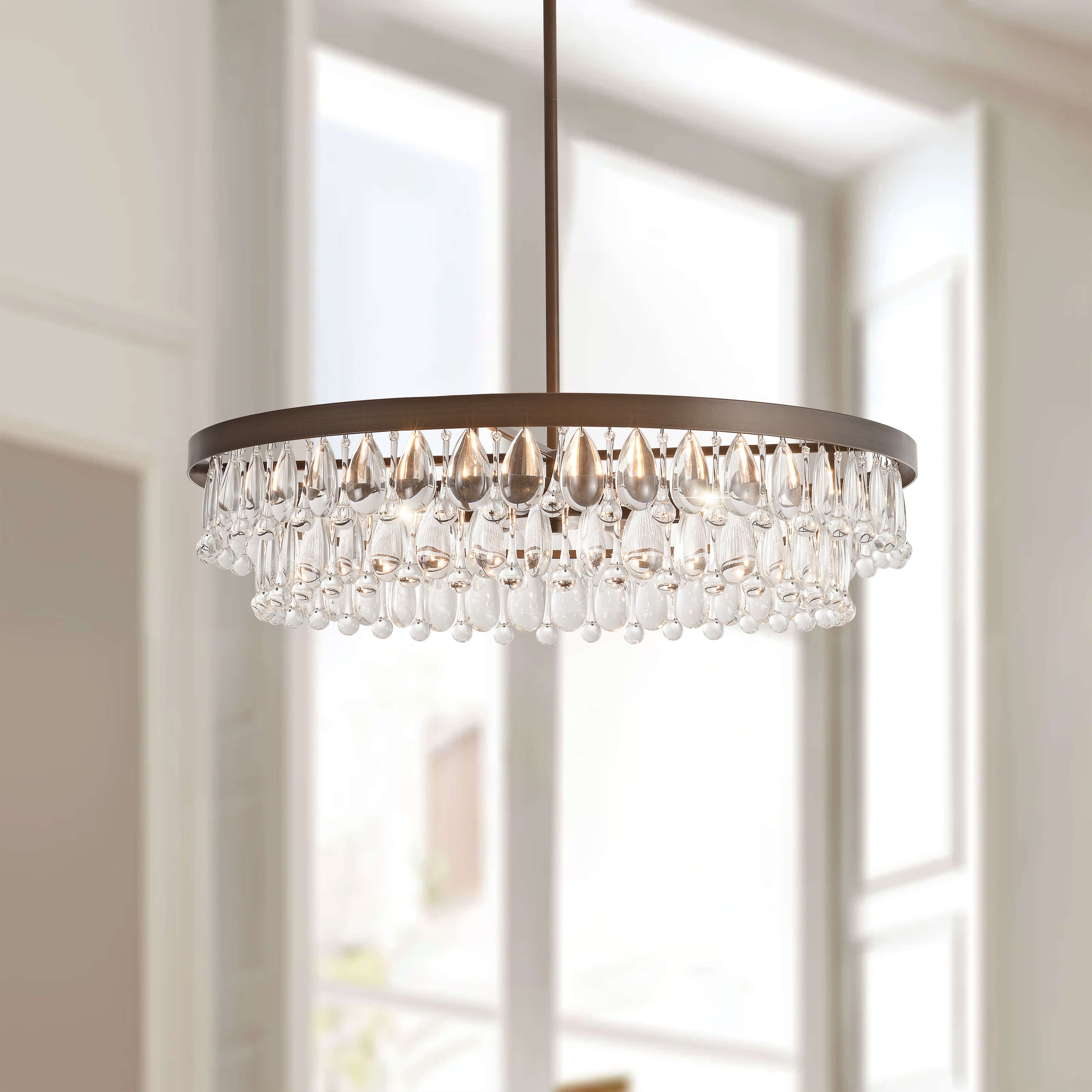 Viviana Crystal 6-light Chandelier