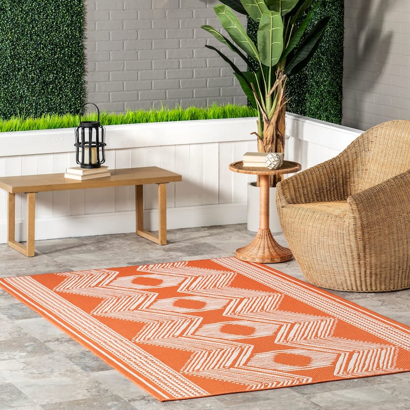 Nuloom Charlotte Contemporary Indoor/Outdoor Area Rug