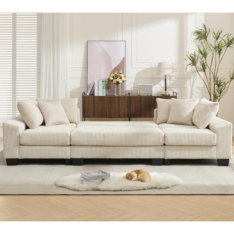 Luxury Sleeper Sofa Bed with Soft Cushion - Ultimate Comfort for Your Home