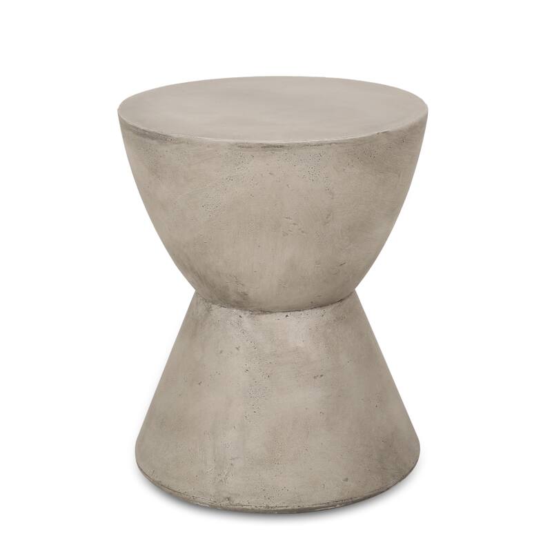 Outdoor Side Table, Light Grey - 20.94