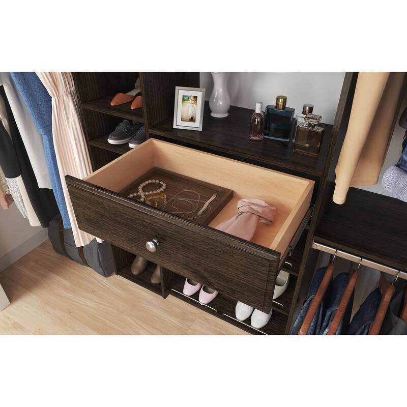 Easy Track 9 Ft. W. Premium Laminate Closet Kit