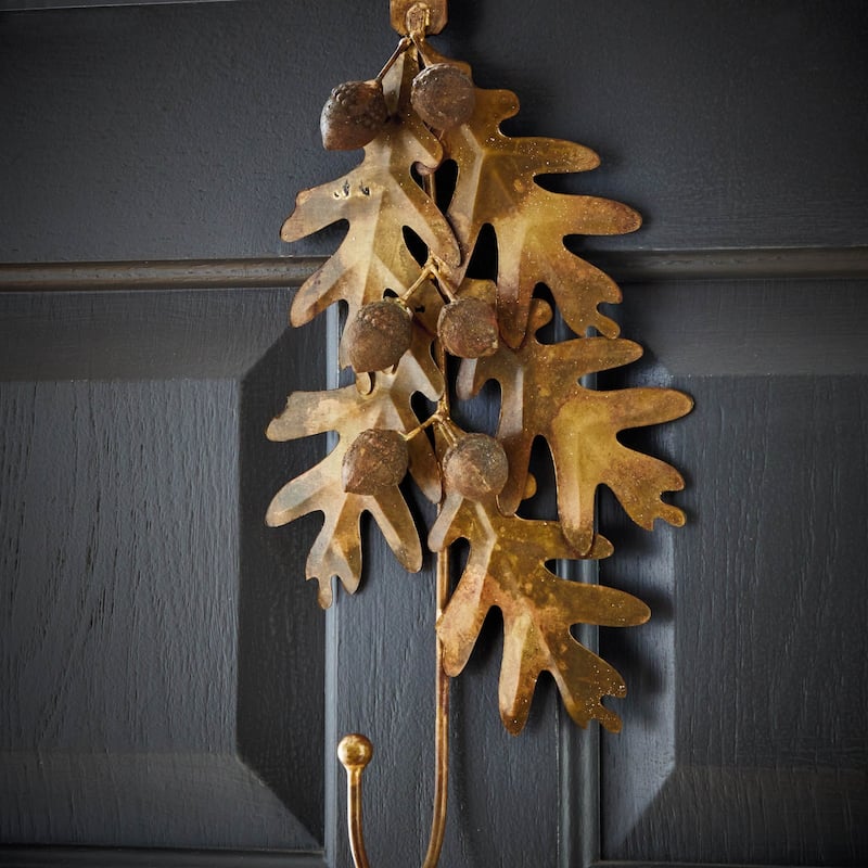 Oak Leaf Wreath Hanger