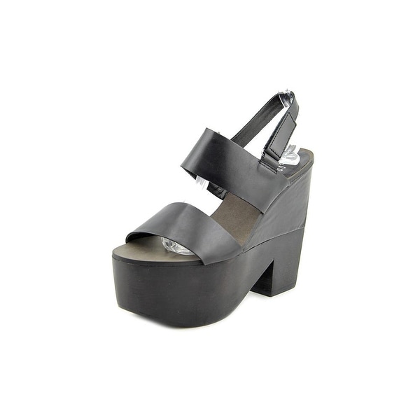 Shellys London Valbruna Women Open Toe Leather Platform Sandal