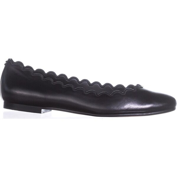 dkny scalloped flats