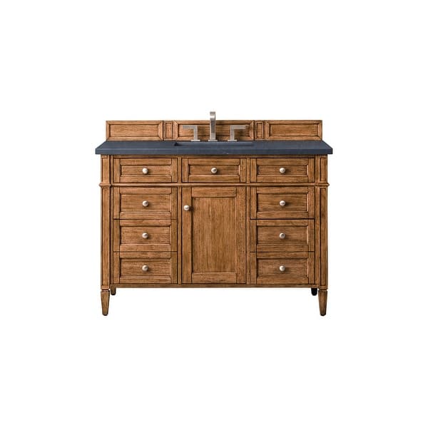 slide 2 of 31, James Martin Vanities Brittany 48" Single Vanity, Saddle Brown