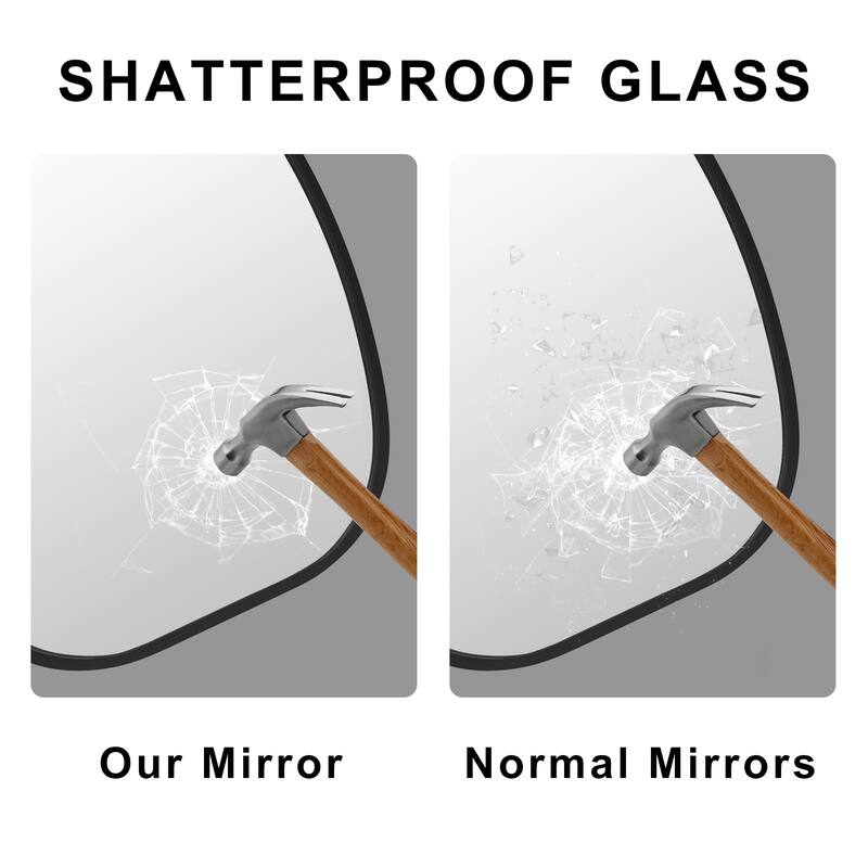 Oval Wall Mirror Bathroom Mirror for Over Sink