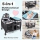 preview thumbnail 10 of 19, Costway 4 in 1 Convertible Portable Baby Playard - See Details