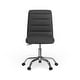 preview thumbnail 56 of 76, Ripple Armless Mid Back Vinyl Office Chair