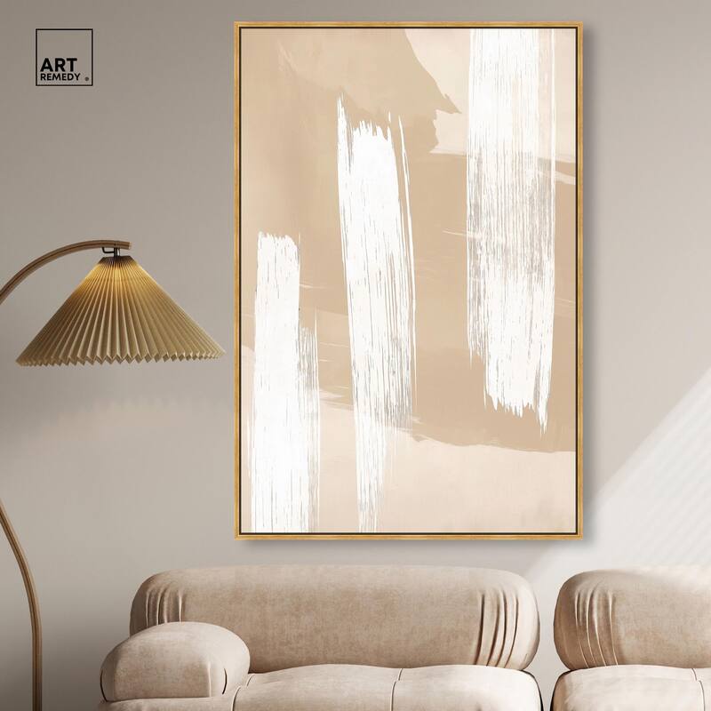 Gestural Grains I Canvas by Art Remedy