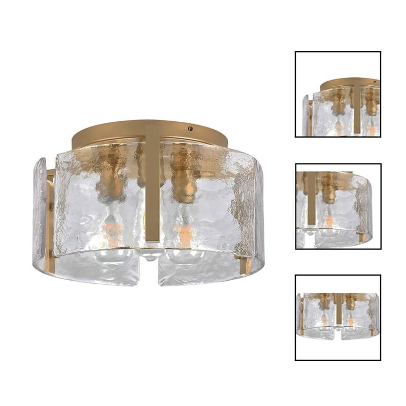 14 Inch light fixture gold ceiling lighting metal light for the kitchen