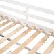 preview thumbnail 17 of 55, Twin Size Wooden Loft Bed with Two Shelves and Two Drawers - Stylish Space-Saving Design