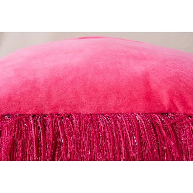 Manhattan Collection Shag Pillow