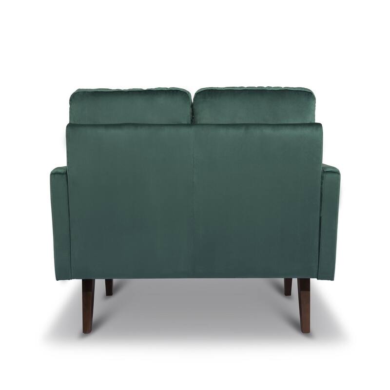 Luxury Sofa, Plush Microfiber, High-Density Foam Comfort