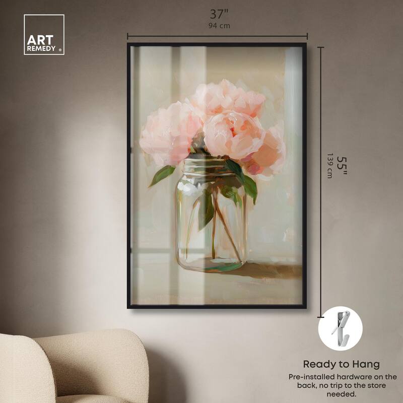 Jar of Petals Shadowbox by Art Remedy