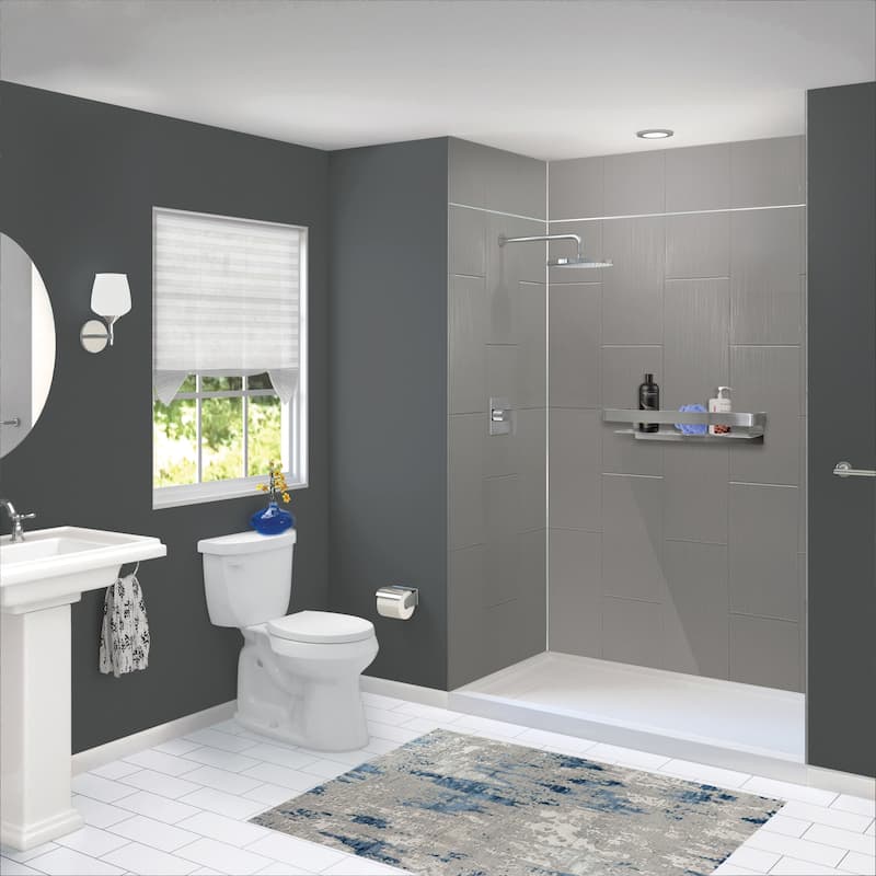 Transolid PWKX60368412 Prodigy 96" H x 60" W x 36" D Three Panel