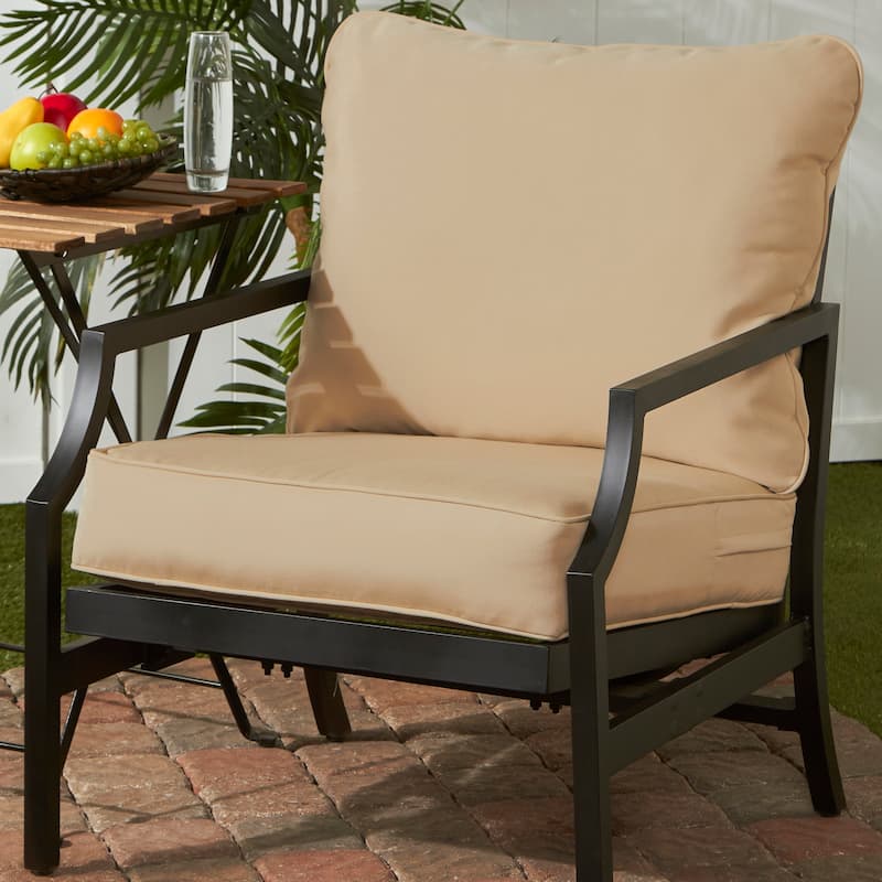 Premium Deep Seat Outdoor Cushion Set by Greendale Home Fashions (Cushions Only)