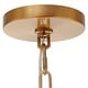 preview thumbnail 8 of 6, Uttermost Welkin 6 Light Modern Chandelier - 30"W x 27.75"H x 30"D