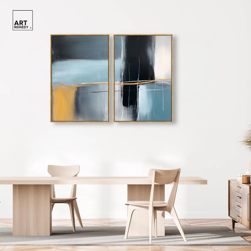 Still Cadence Canvas Set of 2 by Art Remedy