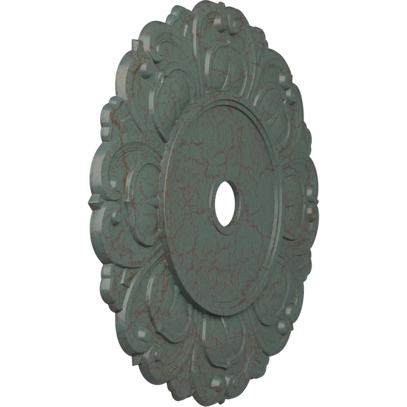 32 1/4"OD x 3 5/8"ID x 1 1/8"P Angel Ceiling Medallion