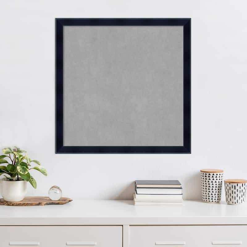 Amanti Art Madison Black Framed Magnetic Board