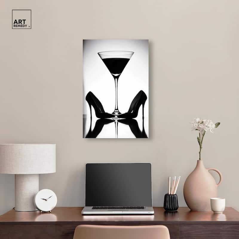 Step and Sip II Canvas by Art Remedy, Gallery Wrapped