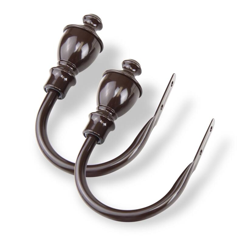 InStyleDesign Cocoa Lantern Curtain Holdbacks (Set of 2). n/a Bed